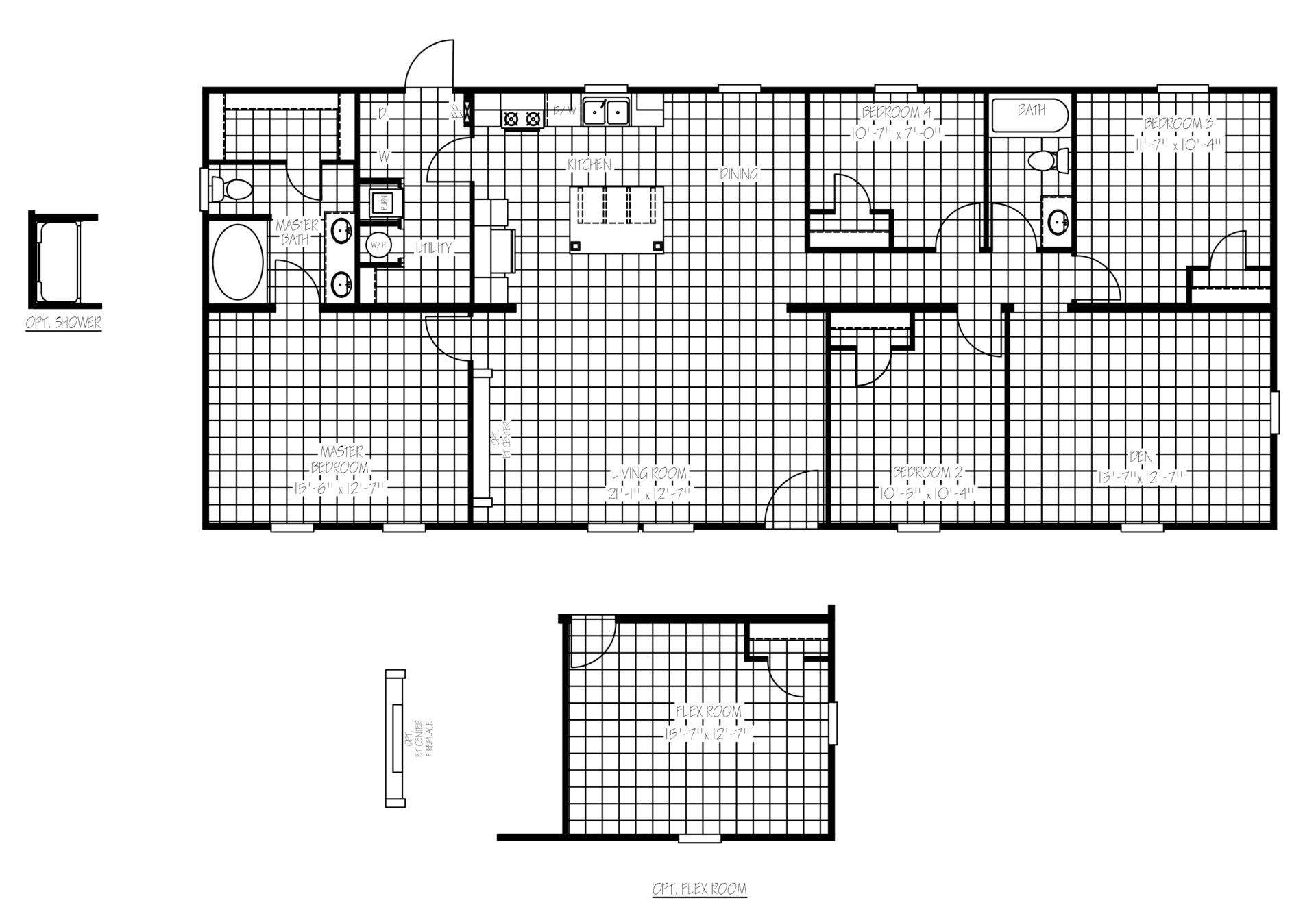 Rosewood Floorplans